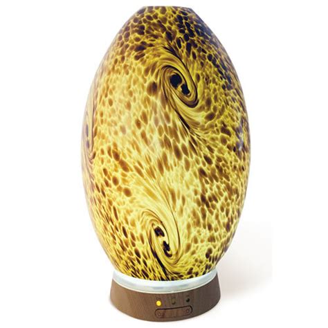 Ultrasonic Hand-Blown Glass Diffuser - Amber