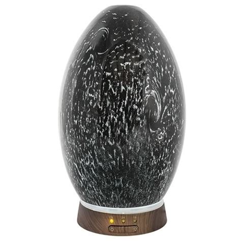 Ultrasonic Hand-Blown Glass Diffuser - Obsidian